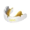 OPRO - ADULT GOLD MOUTHGUARD FOR BRACES (WHITE)