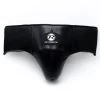 RINGSIDE PRO FITNESS SYNTHETIC LEATHER GROIN GUARD Black