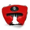 RINGSIDE PRO FITNESS HEADGUARD SYNTHETIC EATHER Red/silver