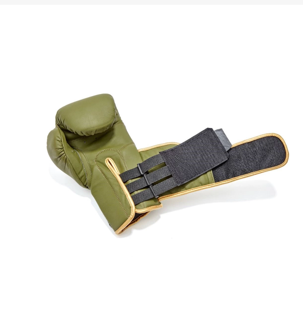 POUND 4 POUND DOUBLE VELCRO STRAP Green/gold 4 POUND 4 POUND DOUBLE VELCRO STRAP Green/gold - Image 4