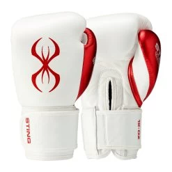 STING EVOLUTION VELCRO White/red