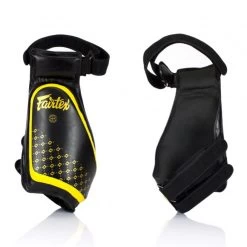 FAIRTEX LIGHTWEIGHT THIGH PADS Black/yellow