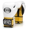 CLETO REYES SPARRING VELCRO White/gold