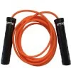 AMPRO CONTOURED BEARING 10FT ADJUSTABLE JUMP ROPE - BLACK/ORANGE