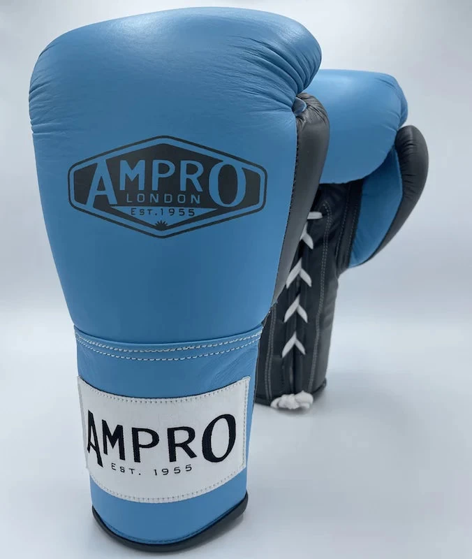 AMPRO HYBRID POWERTECH LACE SPARRING Sky Blue/grey 1 AMPRO HYBRID POWERTECH LACE SPARRING Sky Blue/grey