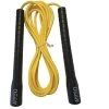 AMPRO TRICKSTAR LONG HANDLE 10FT ADJUSTABLE FREESTYLE JUMP ROPE - BLACK/YELLOW