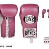 CLETO REYES SAFETEC PRO FIGHT LACE Pink/white
