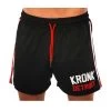 KRONK Iconic Detroit Applique Lined Shorts Black & White/Red