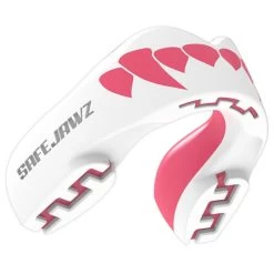 SAFEJAWZ® EXTRO SERIES SELF-FIT 'PINK FANGZ' MOUTHGUARD