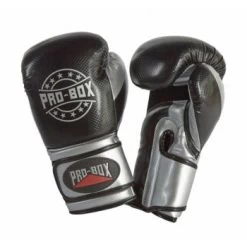 PRO BOX CHAMP SPAR VELCRO Black/silver