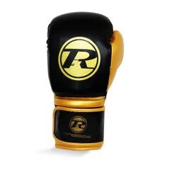 RINGSIDE PRO FITNESS SYNTHETIC LEATHER STRAP Black/gold