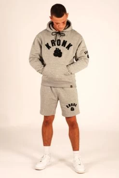 KRONK One Colour Gloves Jog Shorts Towelling Applique Logo Sports Grey -Boxing Discount Store GlovesAppSportGreyPullHood3 8609def7 d78e 4f61 81f1 b00b82ed83fd
