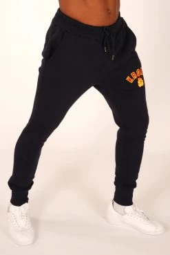 Kronk Applique Gloves Joggers Regular Fit Navy