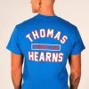 KRONK Boxing Thomas Hearns Training Camp T Shirt Royal Blue