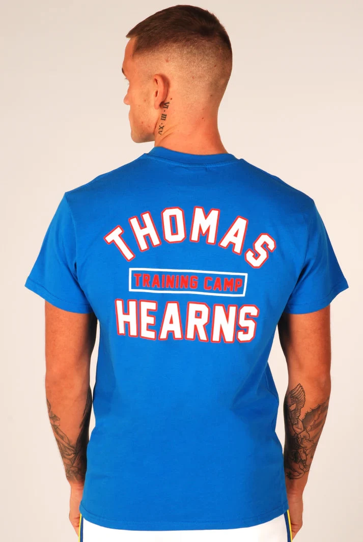 KRONK Boxing Thomas Hearns Training Camp T Shirt Royal Blue 1 KRONK Boxing Thomas Hearns Training Camp T Shirt Royal Blue