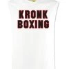 KRONK- Boxing Sleeveless T Shirt White