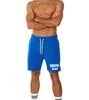 KRONK DETROIT APPLIQUE SHORTS ROYAL BLUE