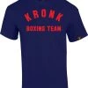 KRONK Boxing Team Regular Fit T Shirt Navy