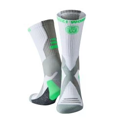 SUZI WONG- BOXING SOCK -Boxing Discount Store Neon Green X Sole