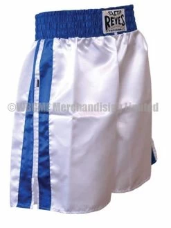CLETO REYES BOXING SHORTS WHITE/BLUE