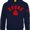 Applique Hoodie Regular Fit Navy