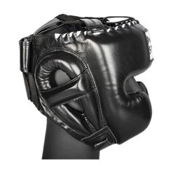 PAFFEN SPORT PRO MEXICAN HEADGUARD Black 6 PAFFEN SPORT PRO MEXICAN HEADGUARD Black -Boxing Discount Store PAFFEN BLACK CHEEK SIDE
