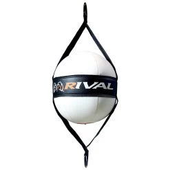 RIVAL-DOUBLE END BAG - 8" -Boxing Discount Store RDBL3 9 WHITE BLACK 4cd7a8b2 628b 4a15 b945 77f3bdbebcd9