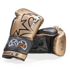 RIVAL RS11V EVOLUTION SPARRING VELCRO Gold/black