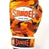 SANDEE AUTHENTIC SYNTHETIC LEATHER Camo Orange/white