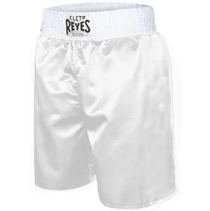 CLETO REYES SHORTS SOLID WHITE 1 CLETO REYES SHORTS SOLID WHITE