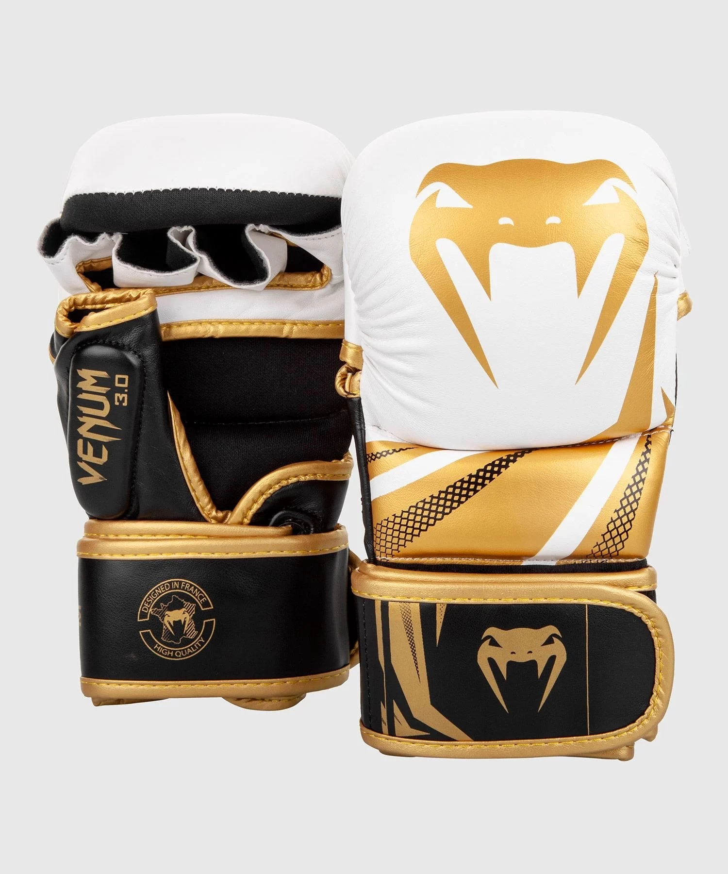 VENUM CHALLENGER 3.0 SPARRING MMA White/gold/black 1 VENUM CHALLENGER 3.0 SPARRING MMA White/gold/black