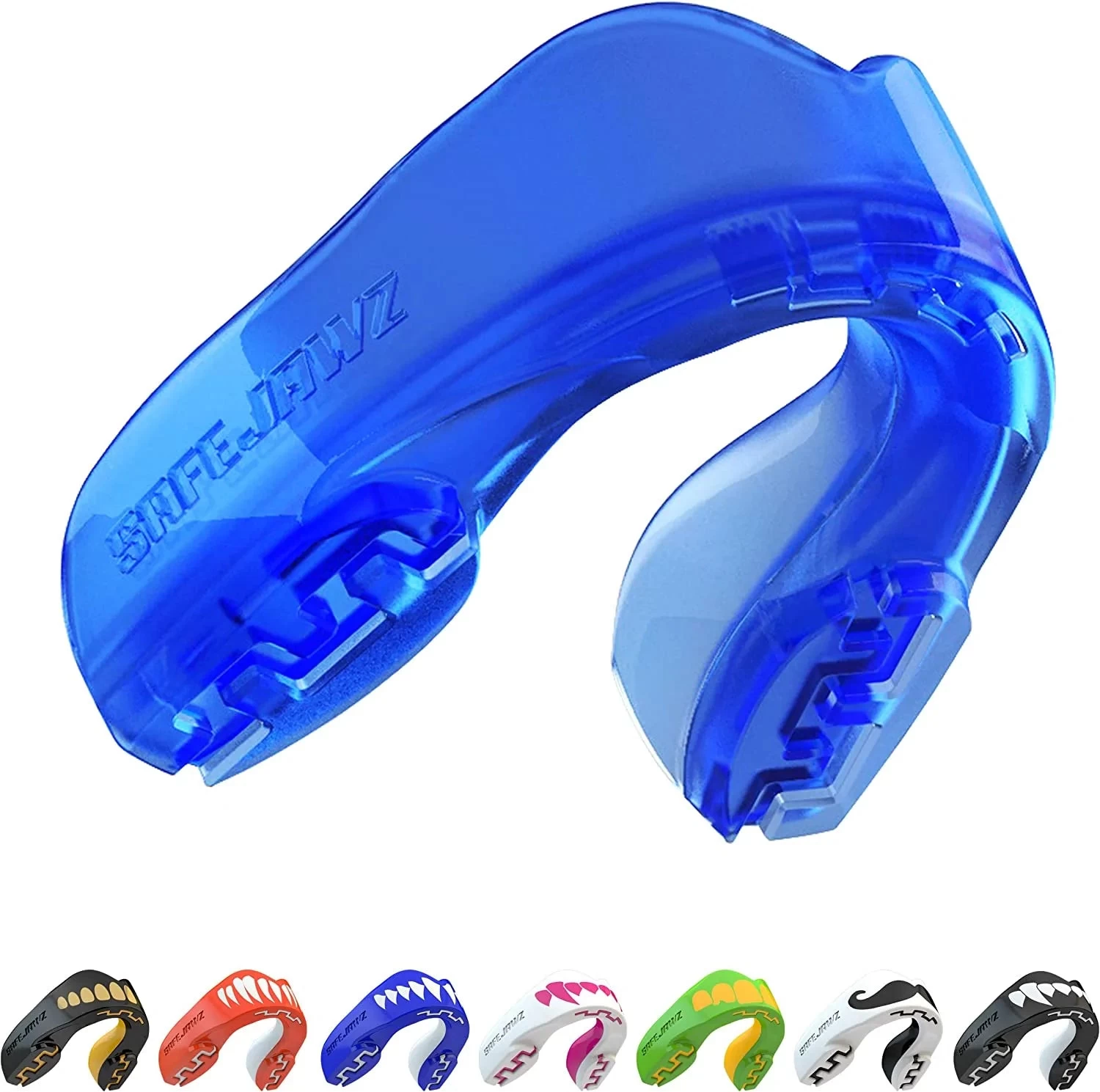 SAFEJAWZ® EXTRO SERIES SELF-FIT 'ICE' MOUTHGUARD 1 SAFEJAWZ® EXTRO SERIES SELF-FIT 'ICE' MOUTHGUARD