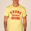 KRONK Training Camp Slim Fit T Shirt Vintage Yellow