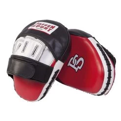 PAFFEN SPORT PRO PUNCH MITTS GEL PADDED Black/red