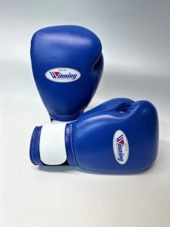 WINNING JAPAN MS TRAINING VELCRO Blue/white