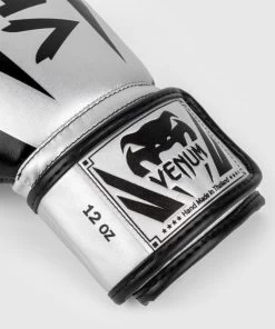 VENUM ELITE Silver/black -Boxing Discount Store a501678d0a0d76b78603517626aa827d37b6382d BG ELITE SILVER BLACK 05