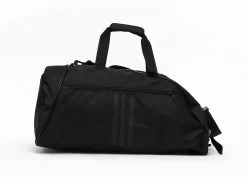 ADIDAS 2 IN 1 HOLDALL - BOXING BLACK/WHITE -Boxing Discount Store adiacc052 2in1 bag black white back