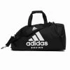 ADIDAS 2 IN 1 HOLDALL - BOXING BLACK/WHITE