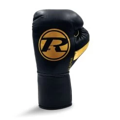 RINGSIDE PRO CONTEST LACE ALPHA Black/gold