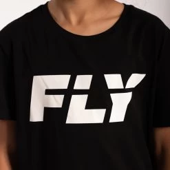 Fly Black-Kids Big Logo Tee -Boxing Discount Store blackcloseups 3