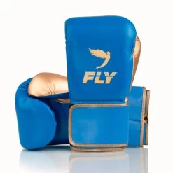 FLY SUPERLOOP X Blue/gold -Boxing Discount Store blue velcro 1