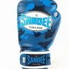 SANDEE AUTHENTIC SYNTHETIC LEATHER Camo Blue/white
