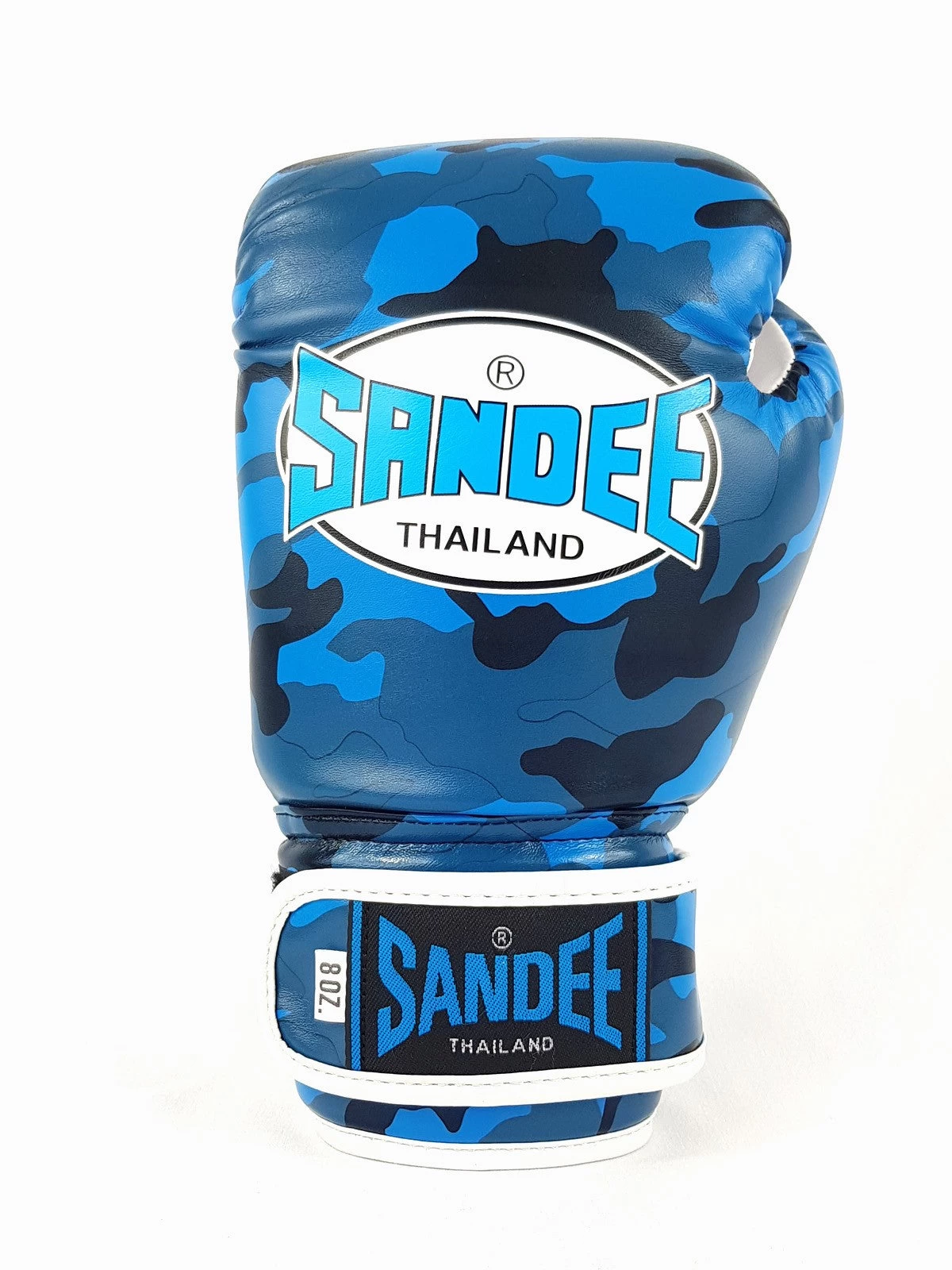 SANDEE AUTHENTIC SYNTHETIC LEATHER Camo Blue/white 1 SANDEE AUTHENTIC SYNTHETIC LEATHER Camo Blue/white