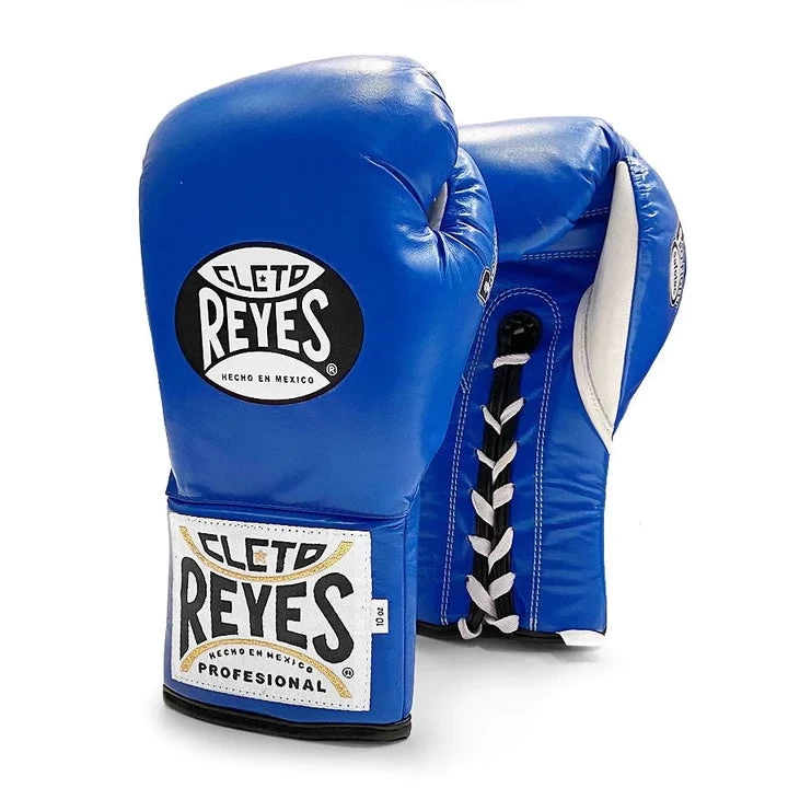 CLETO REYES SAFETEC PRO FIGHT LACE Blue/white 1 CLETO REYES SAFETEC PRO FIGHT LACE Blue/white