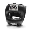 CLETO REYES HEADGUARD WITH NYLON POINTED FACE BAR Black