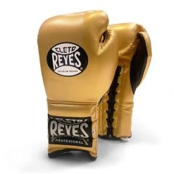 CLETO REYES SPARRING LACE Gold/black