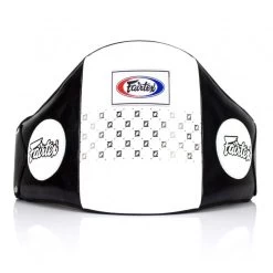 FAIRTEX LEATHER BELLY PAD White/black