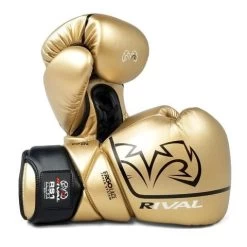 RIVAL RS1 SPARRING GLOVES 2.0 LACE Ultra Gold/black