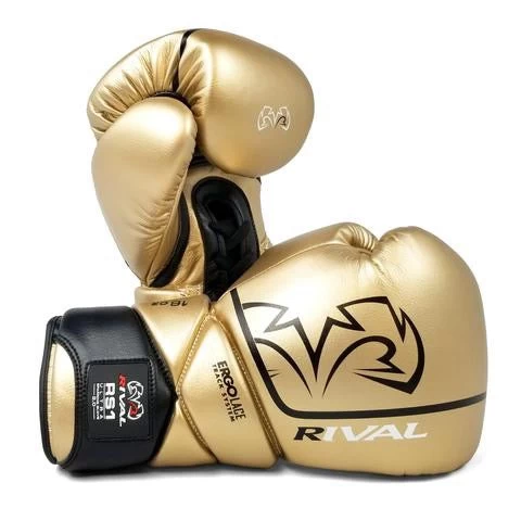 RIVAL RS1 SPARRING GLOVES 2.0 LACE Ultra Gold/black 1 RIVAL RS1 SPARRING GLOVES 2.0 LACE Ultra Gold/black