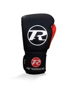 RINGSIDE JUNIOR TRAINING STRAP 8oz Black/red/white